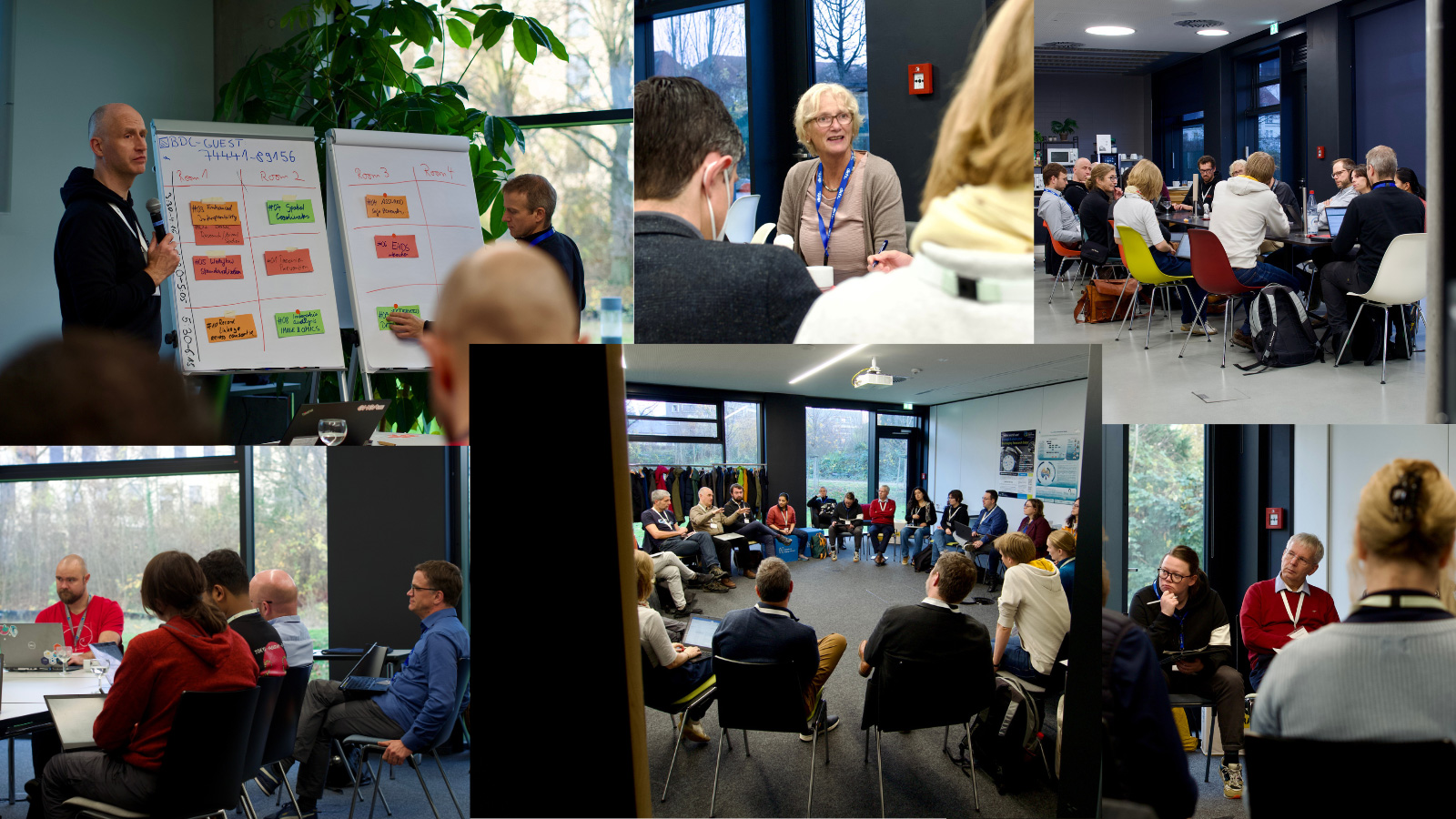 Strengthening collaboration within the NFDI: Juliane Fluck and other participants at the Barcamp in Heidelberg (c) GHGA