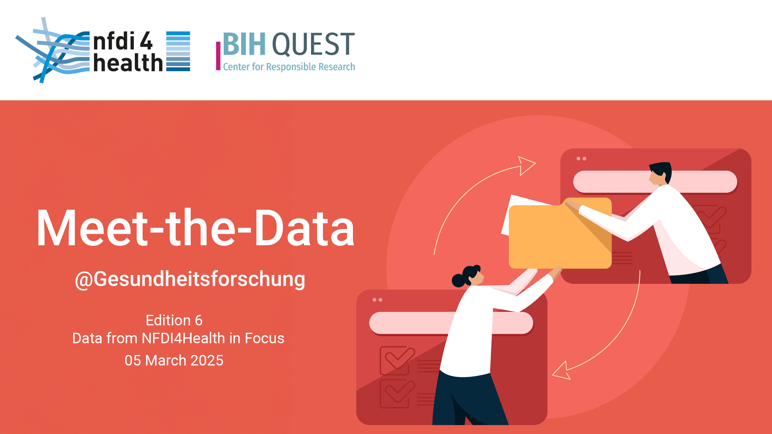 Webinar Meet-the-Data@Health Research: Data from NFDI4Health in Focus