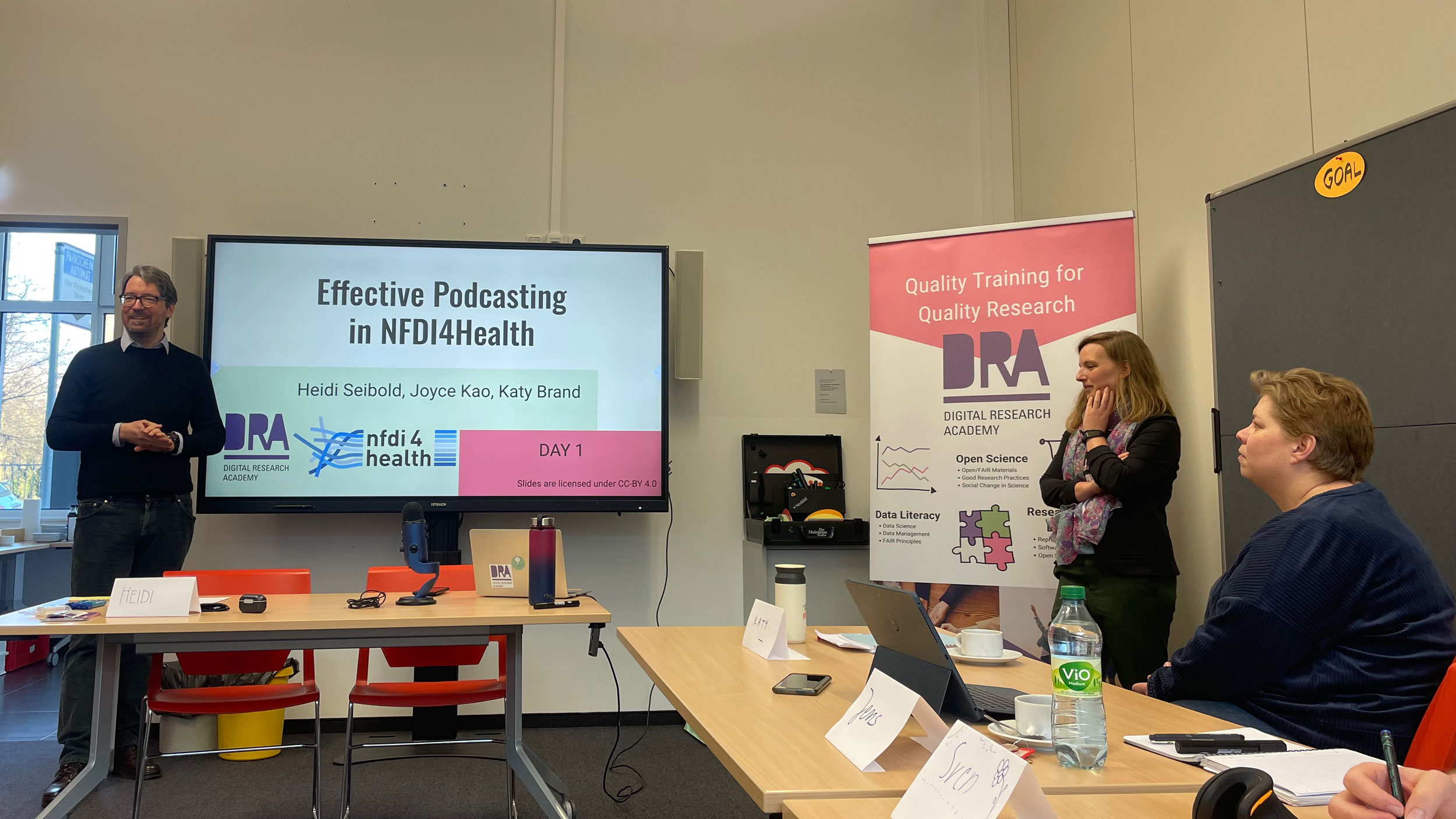 NFDI4Health Workshop: „How to Podcast“